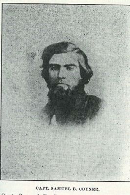 Capt. Samuel Brown Coyner. Click for full size. Capt. Samuel Brown Coyner image. Click for full size.