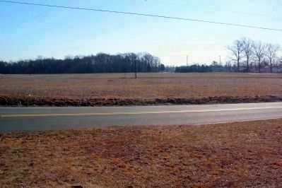 Facing east from the area near Hundley's Corner towards the Union position. image. Click for full size.