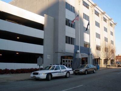 Site of Dr. Brewer's House (Police Station). Click for full size. Site of Dr. Brewer's House (Police Station) image. Click for full size.