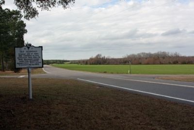Old Allendale Marker, along SC S-3-47 looking West image. Click for full size.