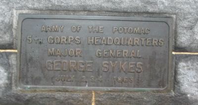 Close Up of Front Plaque image. Click for full size.
