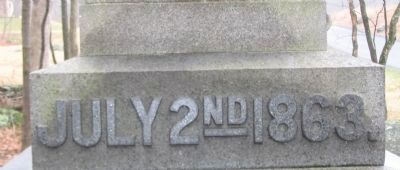 Right Side of Monument Base. Click for full size. Right Side of Monument Base image. Click for full size.