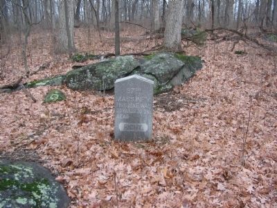 Right Flank Marker for the 37th Massachusetts image. Click for full size.