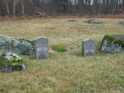 Left Flank Marker Stone. Click for full size. Left Flank Marker Stone image. Click for full size.