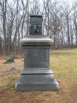 10th Massachusetts Infantry Monument. Click for full size. 10th Massachusetts Infantry Monument image. Click for full size.