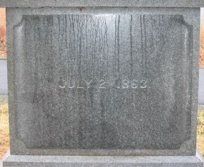 Back of Monument. Click for full size. Back of Monument image. Click for full size.