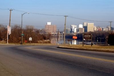 Facing West on East Main Street toward Richmond. Click for full size. Facing West on East Main Street toward Richmond image. Click for full size.