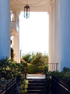 Gassaway Mansion -<br>Front Porch, Side Entrance image. Click for full size.