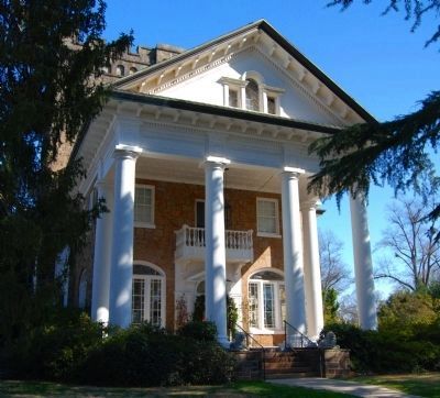 Gassaway Mansion -<br>Front (West) Side image. Click for full size.