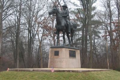 Major General John Sedgwick Memorial. Click for full size. Major General John Sedgwick Memorial image. Click for full size.