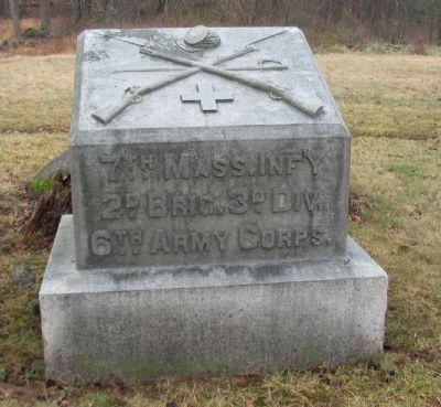 7th Massachusetts Infantry Monument image. Click for full size.