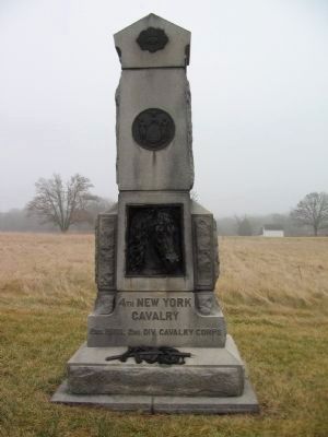 4th New York Cavalry Monument image. Click for full size.
