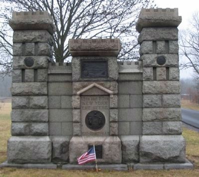 15th and 50th New York Engineers Monument image. Click for full size.