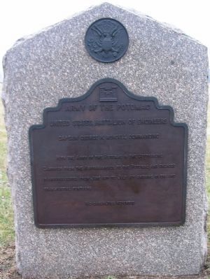 United States Battalion of Engineers Tablet image. Click for full size.