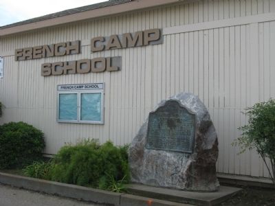 French Camp Marker. Click for full size. French Camp Marker image. Click for full size.