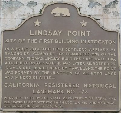 Lindsay Point Marker image. Click for full size.