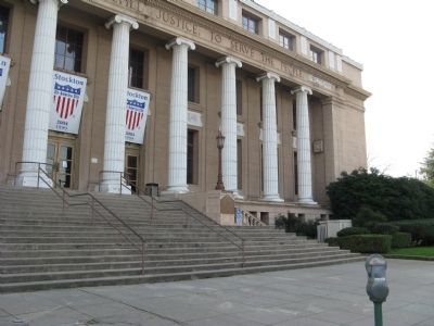 Stockton City Hall and Lindsay Point Marker image. Click for full size.