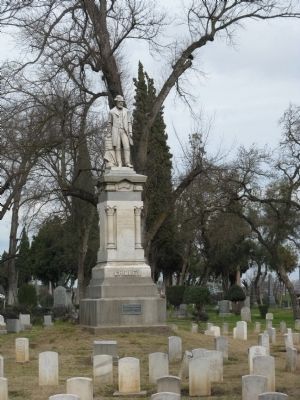The Ruel C. Gridley Monument image. Click for full size.