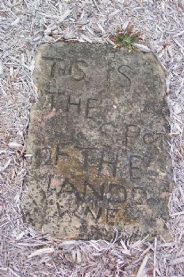 Homemade U.S.S. Shenandoah Marker. Click for full size. Homemade U.S.S. Shenandoah Marker image. Click for full size.