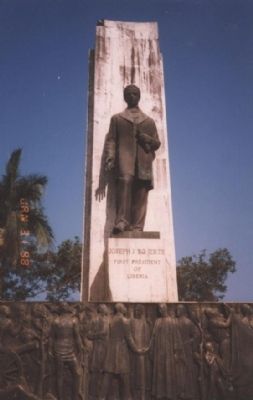 Joseph Jenkins Roberts Memorial. Click for full size. Joseph Jenkins Roberts Memorial image. Click for full size.