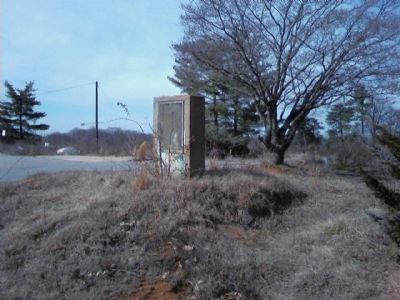 View of marker looking West. Click for full size. View of marker looking West image. Click for full size.