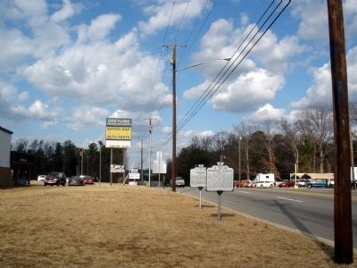 Osbornes Marker on Jeff Davis Highway. Click for full size. Osbornes Marker on Jeff Davis Highway image. Click for full size.