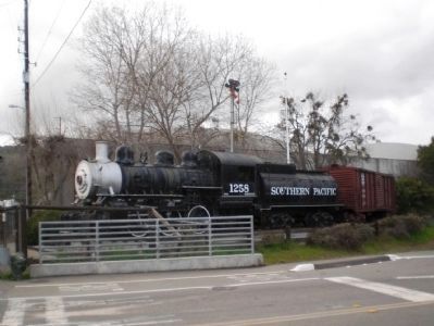 Southern Pacific Steam Locomotive 1258 image. Click for full size.