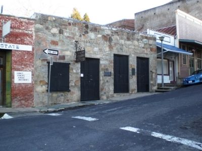 Calaveras County Archives Building, Constructed 1855. Click for full size. Calaveras County Archives Building, Constructed 1855 image. Click for full size.