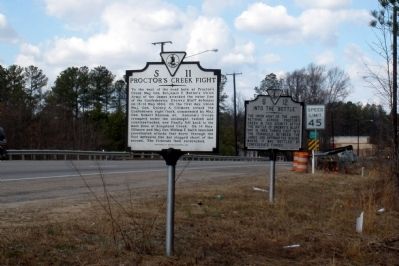 Into the "Bottle" Marker on Jeff Davis Highway facing north. Click for full size. Into the "Bottle" Marker on Jeff Davis Highway facing north image. Click for full size.