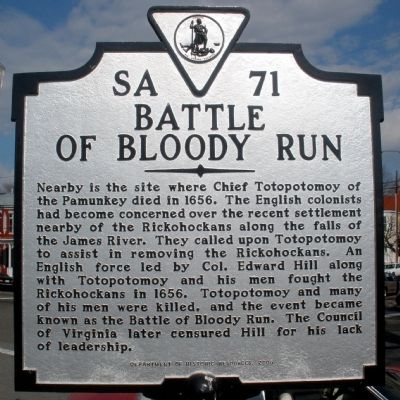 Battle of Bloody Run Marker image. Click for full size.