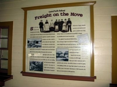 Freight on the Move Marker image. Click for full size.