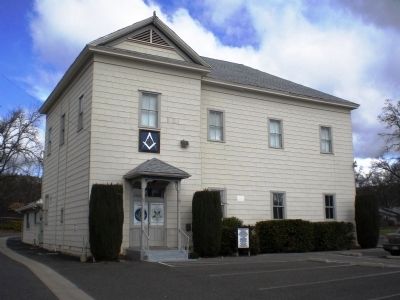 Masonic Hall in Murphys image. Click for full size.