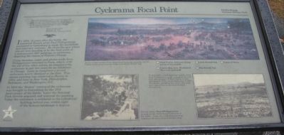 Cyclorama Focal Point Marker. Click for full size. Cyclorama Focal Point Marker image. Click for full size.