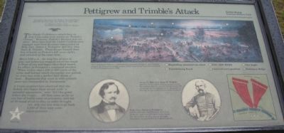 Pettigrew and Trimble's Attack Marker. Click for full size. Pettigrew and Trimble's Attack Marker image. Click for full size.