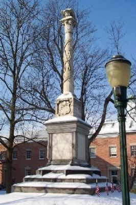 Cumberland County Civil War Memorial. Click for full size. Cumberland County Civil War Memorial image. Click for full size.