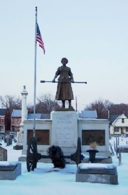 Molly Pitcher Gravesite image. Click for full size.