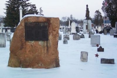 Carlisle Old Graveyard Revolutionary War Soldiers Marker. Click for full size. Carlisle Old Graveyard Revolutionary War Soldiers Marker image. Click for full size.