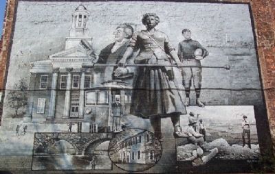 Carlisle's 250th Anniversary Mural image. Click for full size.