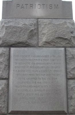 Left Side of Monument image. Click for full size.