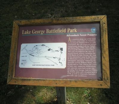 Adirondack Forest Preserve Marker. Click for full size. Adirondack Forest Preserve Marker image. Click for full size.