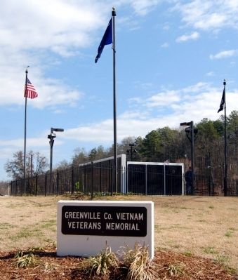 Greenville County Vietnam Veterans Memorial image. Click for full size.