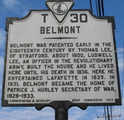 Belmont Marker image. Click for full size.