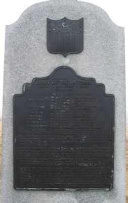 Army of the Potomac Tablet image. Click for full size.