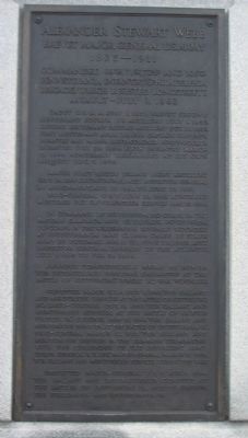 Front Plaque image. Click for full size.