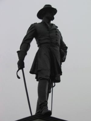 Statue of General Webb image. Click for full size.