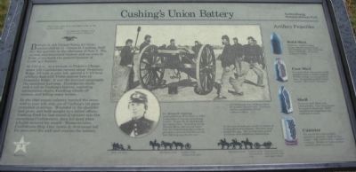 Cushing's Union Battery Marker image. Click for full size.