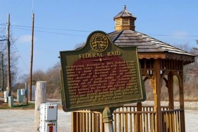 Federal Raid Marker image. Click for full size.