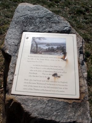 "Richmond" Marker Stone. Click for full size. "Richmond" Marker Stone image. Click for full size.