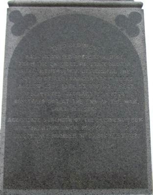 Left Side of Monument. Click for full size. Left Side of Monument image. Click for full size.