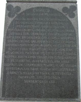 Right Side of Monument. Click for full size. Right Side of Monument image. Click for full size.